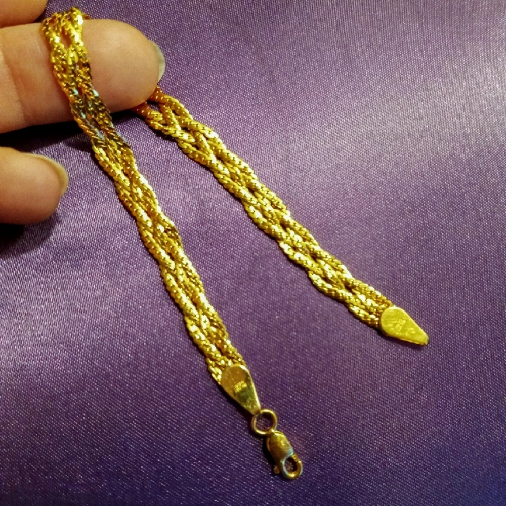 14k Gold Italy Bracelet